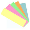 Rechteck-Karten, bunt, helle Farben, 180 Blatt