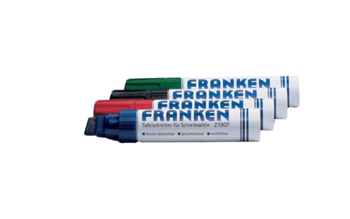 Junbo Marker Franken, abwischbar KS, schwarz, rot, grün, blau